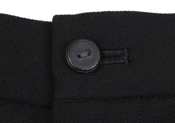Yohji Yamamoto POUR HOMME Wool Gabardine Pants Black Size 3