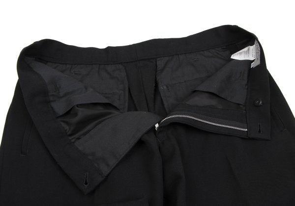 Yohji Yamamoto POUR HOMME Wool Gabardine Pants Black Size 3