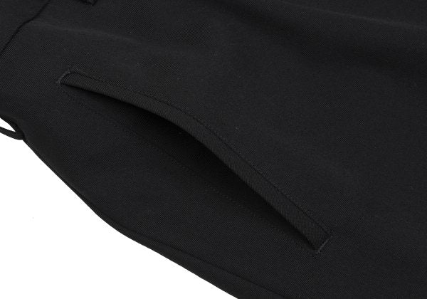 Yohji Yamamoto POUR HOMME Wool Gabardine Pants Black Size 3