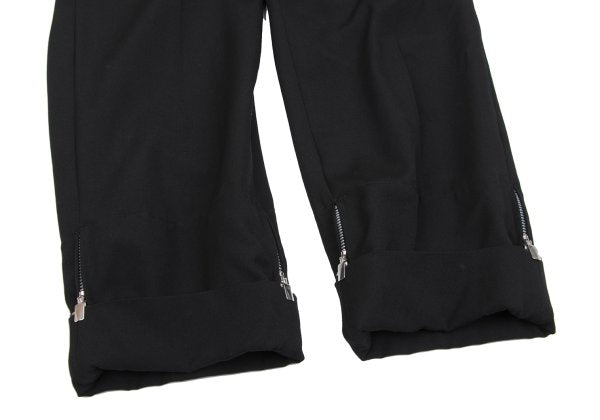 Yohji Yamamoto POUR HOMME Wool Gabardine Pants Black Size 3