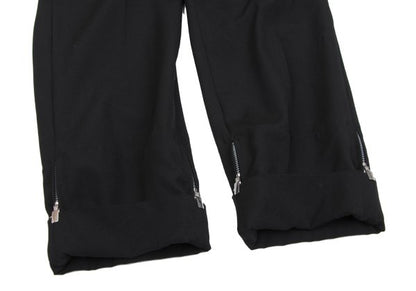 Yohji Yamamoto POUR HOMME Wool Gabardine Pants Black Size 3