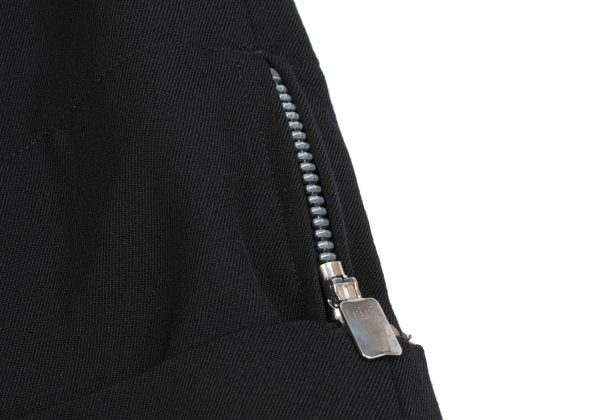 Yohji Yamamoto POUR HOMME Wool Gabardine Pants Black Size 3