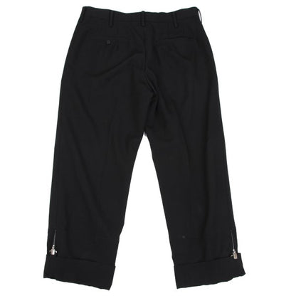 Yohji Yamamoto POUR HOMME Wool Gabardine Pants Black Size 3