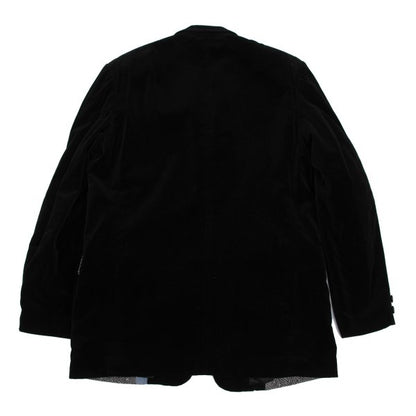Y's for men Geometric Patchwork Velour Jacket Multi Size 3