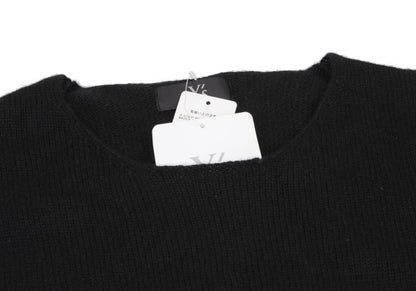 Y's for men Cashmere Hem Zip Design Sweater Black Size 2
