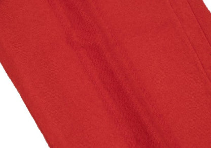 Y's for men Wool Garment Dyed Brushed Pants Red Size 3