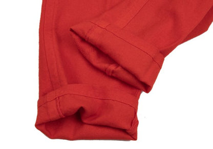 Y's for men Wool Garment Dyed Brushed Pants Red Size 3