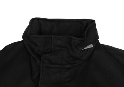 Y-3 Cotton Removable Liner Military Coat Black Size M