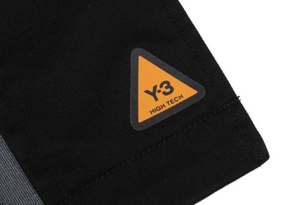 Y-3 Cotton Removable Liner Military Coat Black Size M