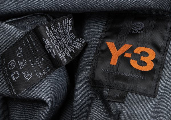 Y-3 Cotton Removable Liner Military Coat Black Size M