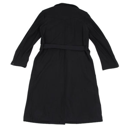 Y-3 Poly Blend Chinstrap Double Zip Long Jacket Black Size M