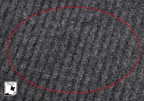 Y's for men Line Panel Zip-Up Knit Cardigan Grey Navy Size M
