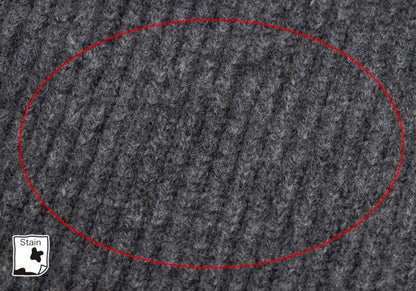 Y's for men Line Panel Zip-Up Knit Cardigan Grey Navy Size M