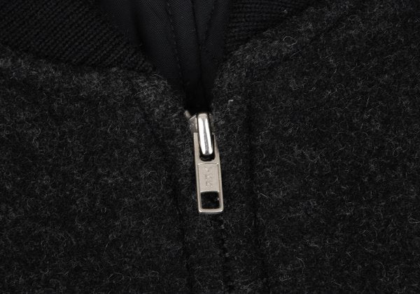 COMME des GARCONS HOMME Wool Blend Flap Jacket Gray Size M