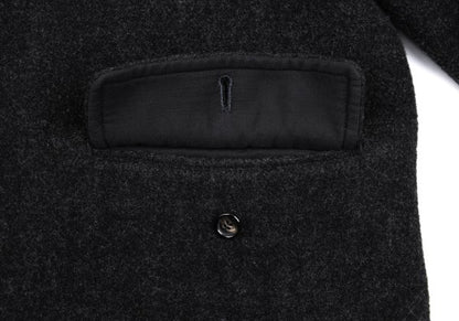 COMME des GARCONS HOMME Wool Blend Flap Jacket Gray Size M