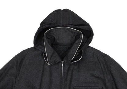 COMME des GARCONS HOMME Wool Packable Jacket Gray Size M