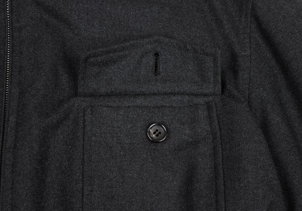 COMME des GARCONS HOMME Wool Packable Jacket Gray Size M