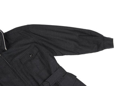 COMME des GARCONS HOMME Wool Packable Jacket Gray Size M