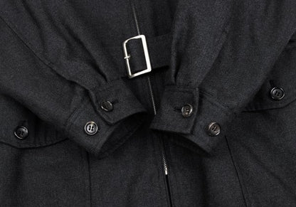 COMME des GARCONS HOMME Wool Packable Jacket Gray Size M