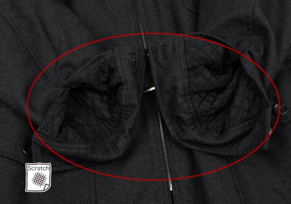 COMME des GARCONS HOMME Wool Packable Jacket Gray Size M