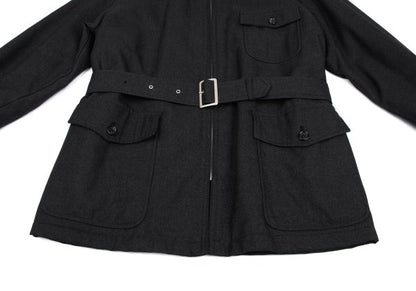 COMME des GARCONS HOMME Wool Packable Jacket Gray Size M