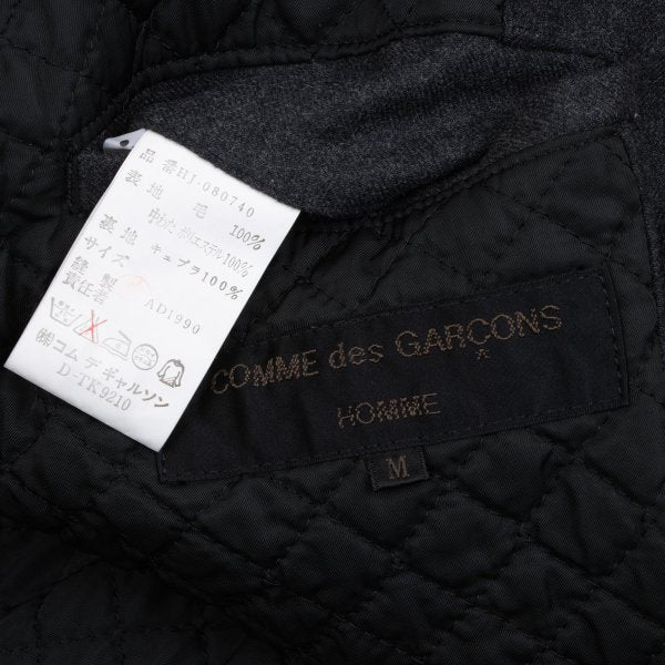 COMME des GARCONS HOMME Wool Packable Jacket Gray Size M