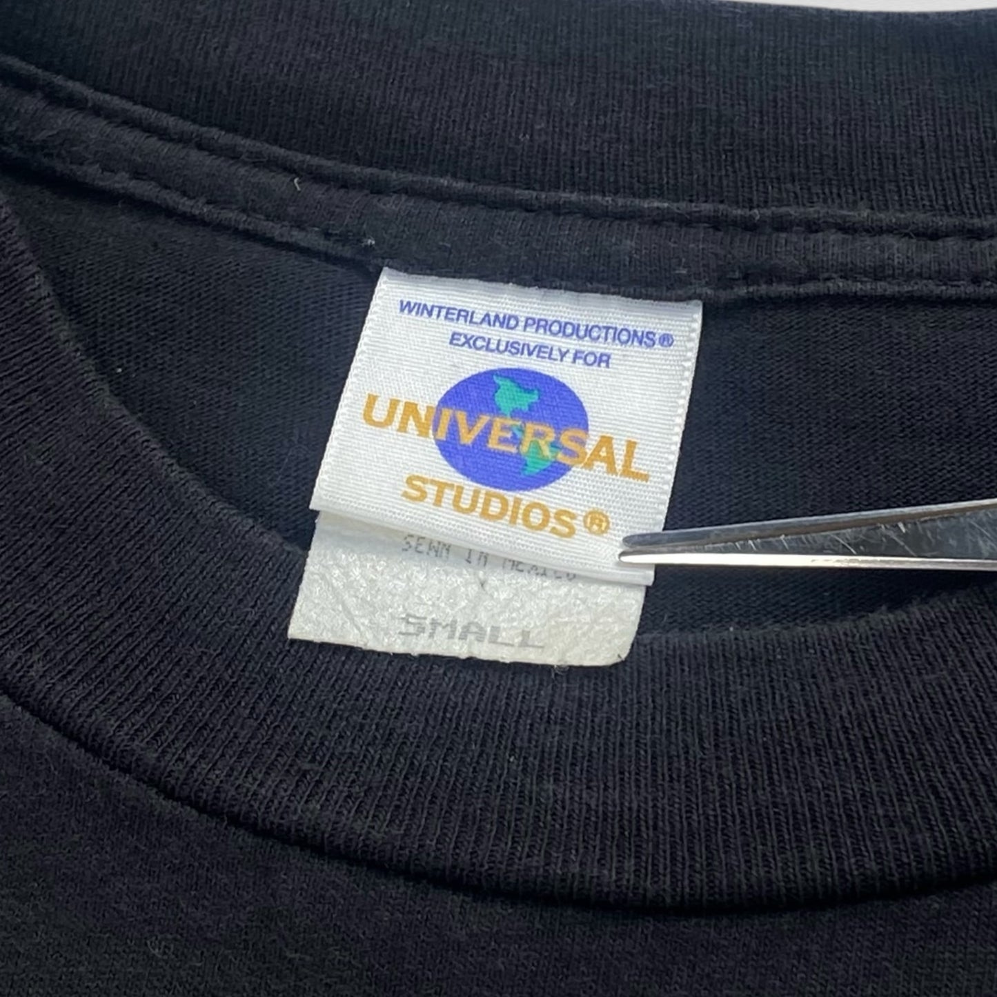 Universal Studios 90s T-Shirt Black Size S