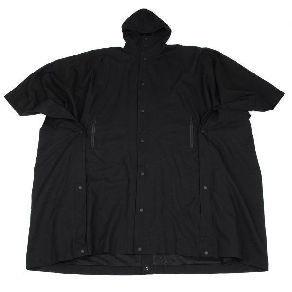 Yohji Yamamoto POUR HOMME Mesh Wool Poncho Coat Size 3
