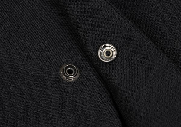 Yohji Yamamoto POUR HOMME Mesh Wool Poncho Coat Size 3