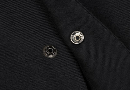 Yohji Yamamoto POUR HOMME Mesh Wool Poncho Coat Size 3