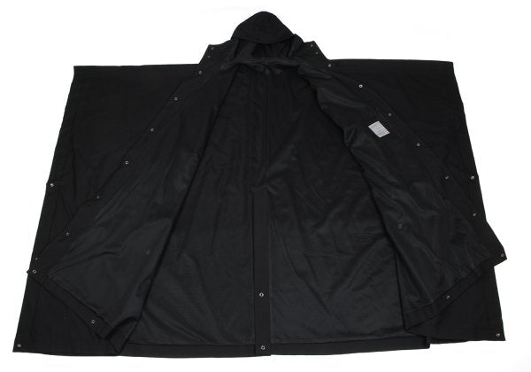 Yohji Yamamoto POUR HOMME Mesh Wool Poncho Coat Size 3