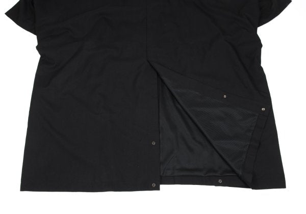 Yohji Yamamoto POUR HOMME Mesh Wool Poncho Coat Size 3