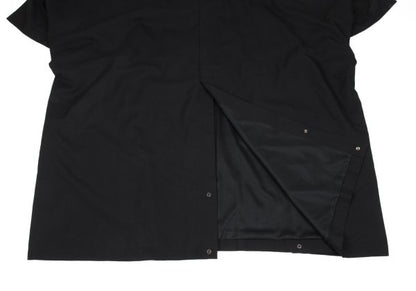 Yohji Yamamoto POUR HOMME Mesh Wool Poncho Coat Size 3