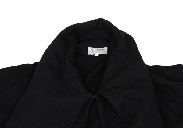 Yohji Yamamoto POUR HOMME 12AW Cotton Coat Black Size 3