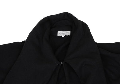 Yohji Yamamoto POUR HOMME 12AW Cotton Coat Black Size 3