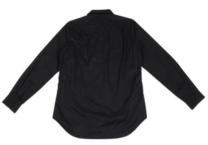 Yohji Yamamoto POUR HOMME Check Patchwork Shirt Black Size 3