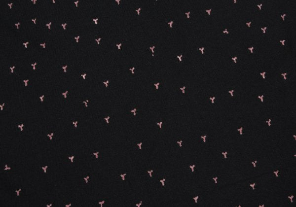 Yohji Yamamoto POUR HOMME Discharge Print Black Red T-Shirt Size 3