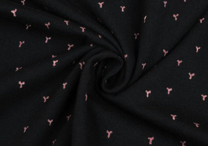 Yohji Yamamoto POUR HOMME Discharge Print Black Red T-Shirt Size 3