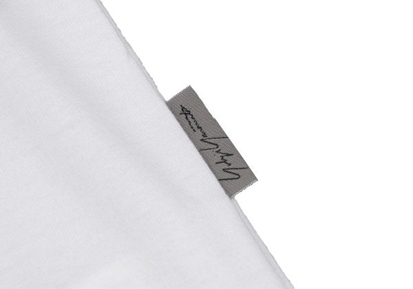 Yohji Yamamoto POUR HOMME Cotton V-Neck T-Shirt White Size 2