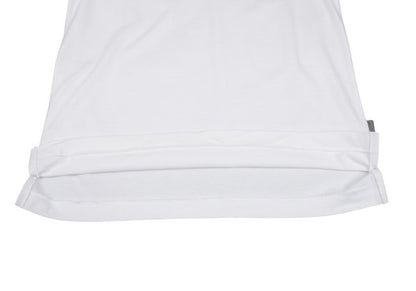 Yohji Yamamoto POUR HOMME Cotton V-Neck T-Shirt White Size 2