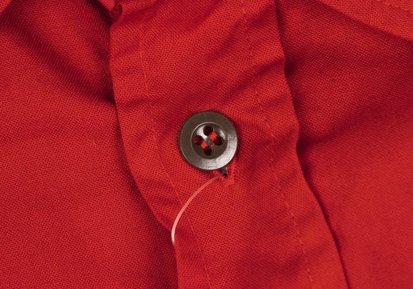 Y's for men Dyed Cotton Pintuck Shirt Red Size 3