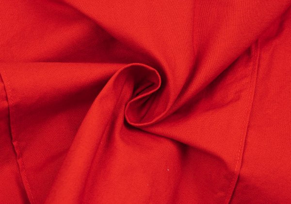 Y's for men Dyed Cotton Pintuck Shirt Red Size 3