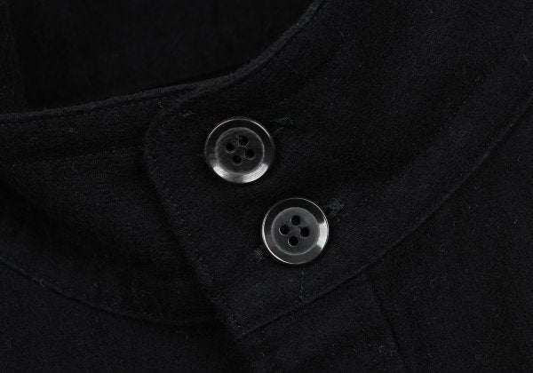 Y's for men Cotton Long Back Shirt Black Size 3