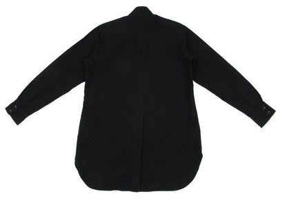 Y's for men Cotton Long Back Shirt Black Size 3