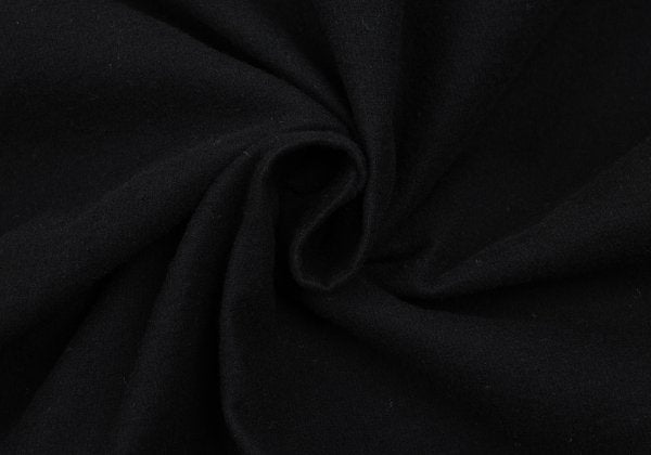Y's for men Cotton Long Back Shirt Black Size 3