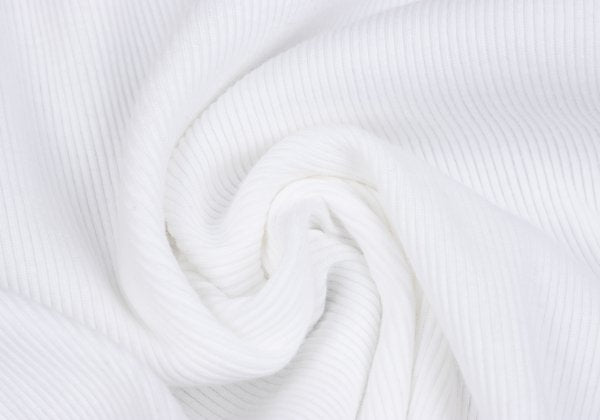 Y's for men Cotton Ribbed Hem T-Shirt White Size 2