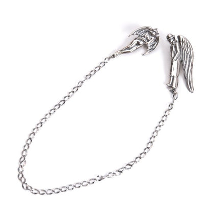 Y's for men Silver 950 Chain Angel Collar Silver