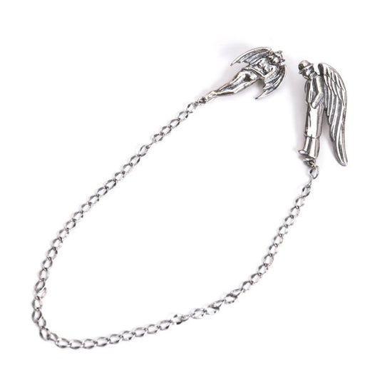 Y's for men Silver 950 Chain Angel Collar Silver