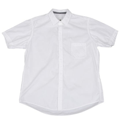 S'YTE Cotton Collar Star Embroidered S/S Shirt White Size L