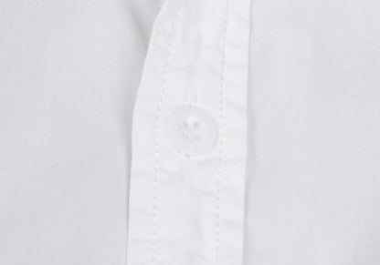S'YTE Cotton Collar Star Embroidered S/S Shirt White Size L
